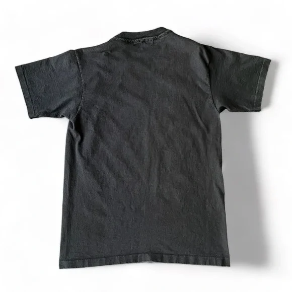Men’s Vintage 90s Salem Big Face Michael Jordan Grail Anvil Black T-shirt L - Picture 2 of 7